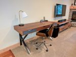 Work space available to check emails with complimentary Wifi
